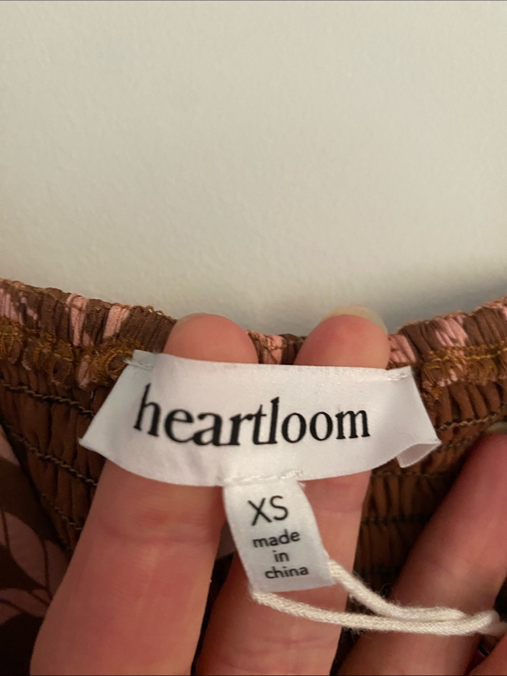 Heartloom Misa Saddle Floral Puff Sleeve Mini Dress | XS - Picture 5 of 7